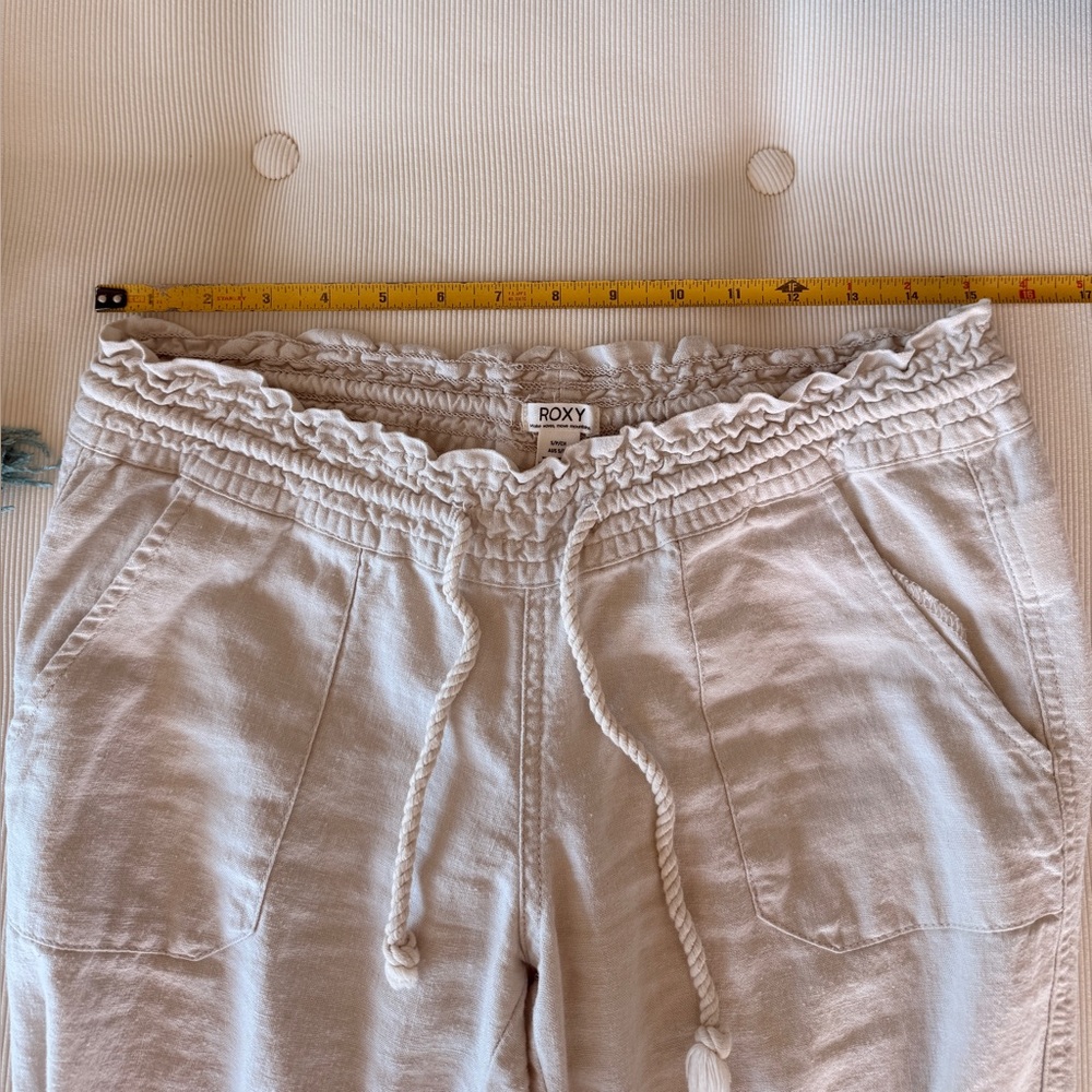 Roxy Linen Drawstring Pants - Picture 6 of 12